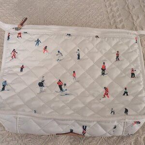 MZ WALLACE Dede Ski Print  Metro Clutch